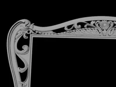 mirror 3d model for cnc machines 3D model