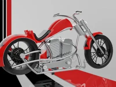AMERICAN CHOPPER 3D model