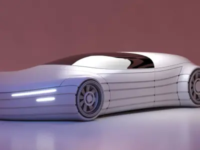 Future Car 24  3D model