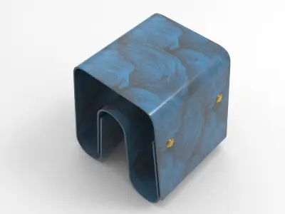 Kosta Stool Low-poly 3D model
