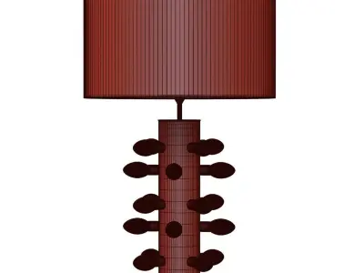 Pair of table Lamp by LA Studio  3D model