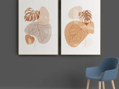 Photo Frame 29 Low-poly 3D model