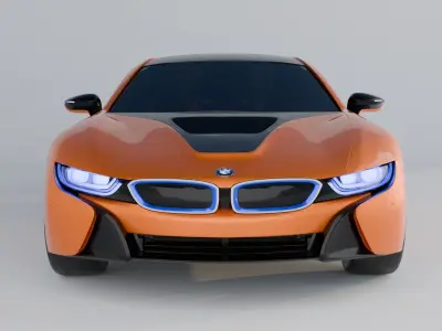 German car 3D model by hydersharjeel4