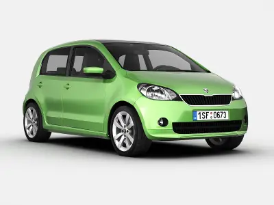 Skoda Citigo 2013 3D model