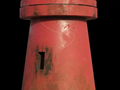 Lighthouse 3D Model PBR materials Low-poly 3D model