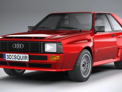 Audi Sport Quattro 1985 3D model