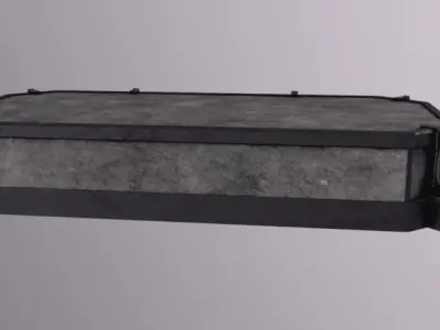 Arch Platform Floor Low-poly 3D model