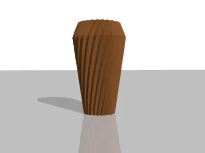 Vase for 3d printing 3D print model