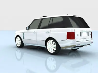 Range Rover Supercharged 2009 3D model
