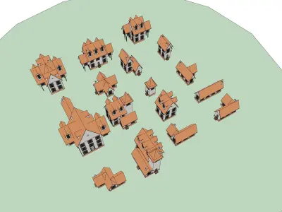 House Set 3D model