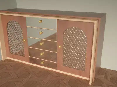 THE BAR CABINET Free 3D model