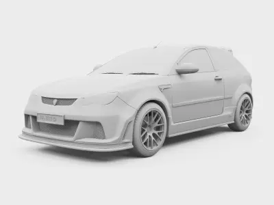 Proton Satria Neo Lotus  3D model