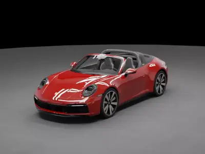 Porsche 911 Targa 4S 3D model