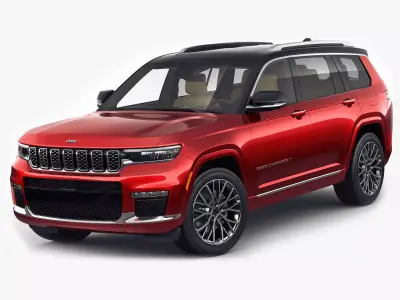 Jeep Grand Cherokee L 2022 3D model