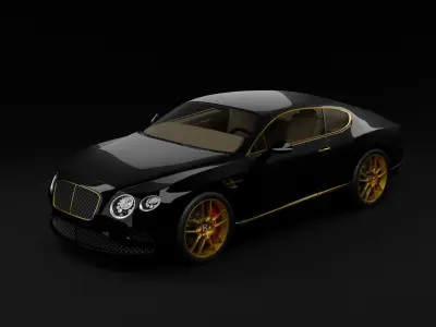 Bentley Continental GT 2016 3D model