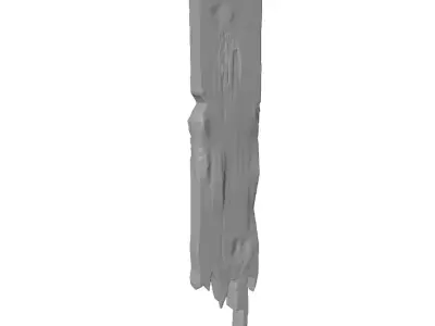 wooden plank Free 3D model