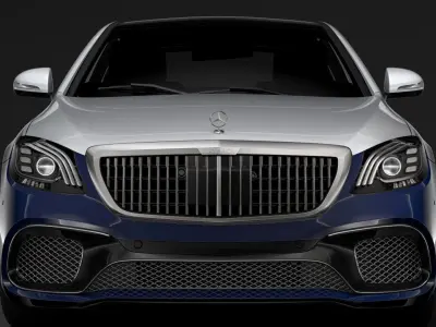 Mercedes AMG Maybach S 65 X222 2019 3D model