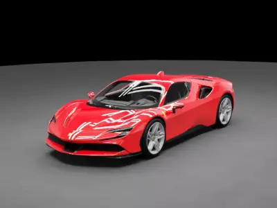 Ferrari SF90 3D model