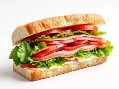 Realistic Sandwich Model Pack with Multiple Layers Low-poly 3D model