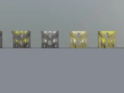 Miniature 3D Printing Structure Type-1 3D model