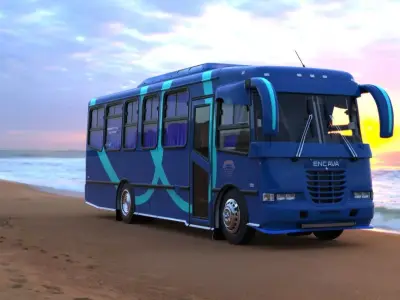 Foton Encava ent610 Low-poly 3D model