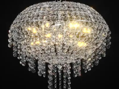 700090 Classic Osgona Chandelier 3D model