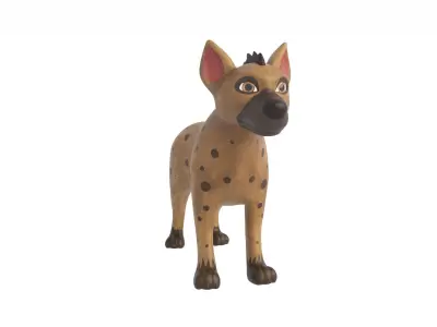 Cartoon Hyena 3D model