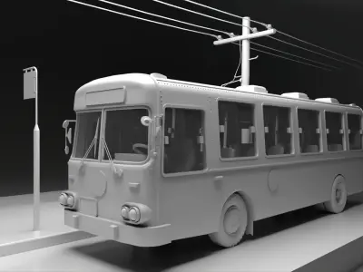 The Bus 3D model