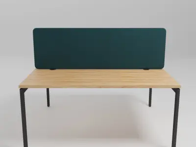 OGI U - Rectangular workstation bench - Free 3D model