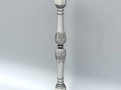 Baluster 008 3D model