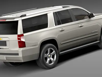 Chevrolet Suburban CG 2015 3D model