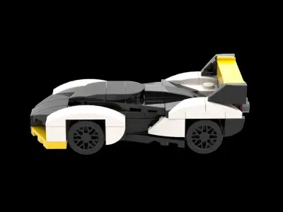 LEGO MCLAREN SOLUS GT 30657 3D print model