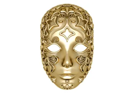 mask pendant 3D print model