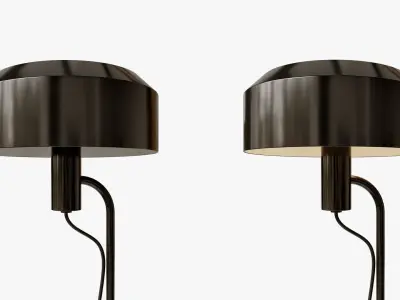 Luxury Furnitures Landon Task Floor Lamp 3D model