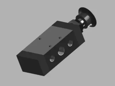 Solenoid Valve 3D model