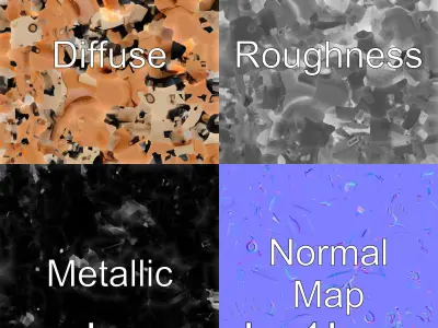 Mechanical Kangaroo with Detachable Module Low-poly 3D model