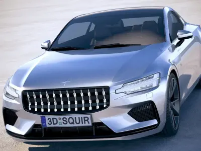Polestar 1 2020 3D model