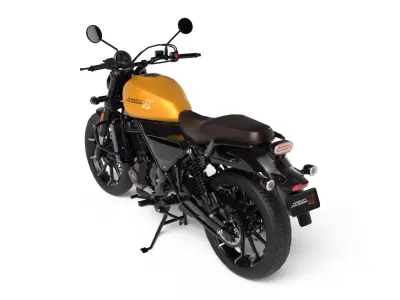 Harley Davidson X440 - Mustard Denim - Game Ready 3D Model Low-poly 3D model