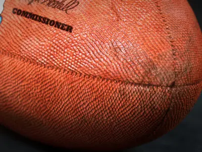 Superbowl football - Low poly 3D model Low-poly 3D model