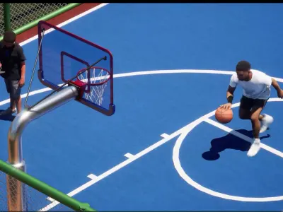 SPORTS Playground 3D model Package Low-poly 3D model