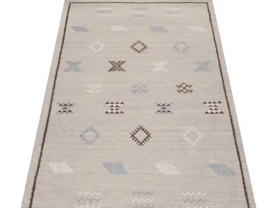 Rug Set 1497 3D model