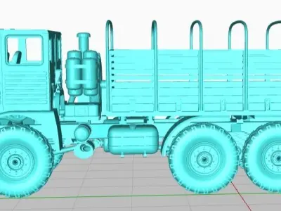 DAC 665 Romanian Army 3D print model