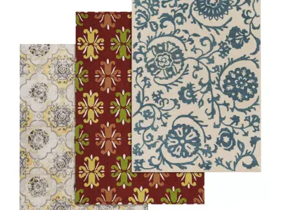 Rug Set 853 3D model