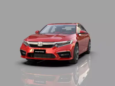 Honda Inspire CN-Spec 2018 - 2021 HQ interior 3D model