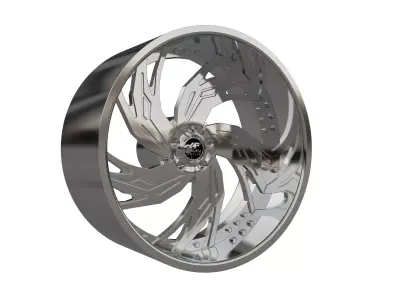 AMANI FORGED BOCCA ORIGINAL FORGED WHEEL 3D MODEL 3D print model