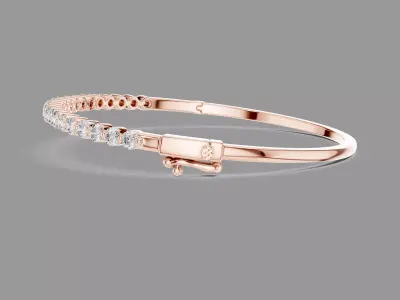 Diamond Bracelet  3D print model