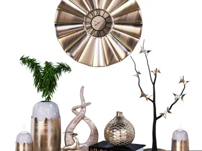decorative set 44 3D model get