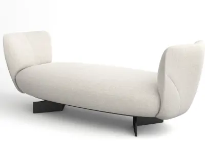 Giorgetti Galet sofa and daybed 3D model