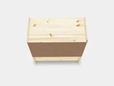 RAST Chest of 3 drawers 3D model