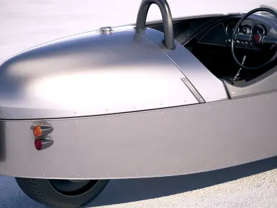 Morgan 3 Wheeler EV3 2018 3D model